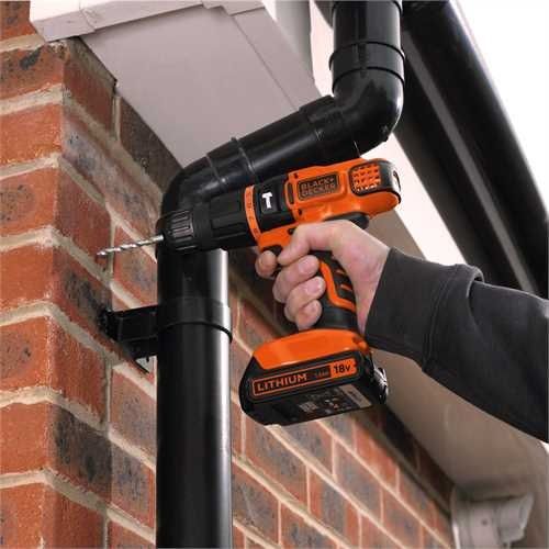 BLACK+DECKER 18V System Cordless Hammer Drill without battery & charger