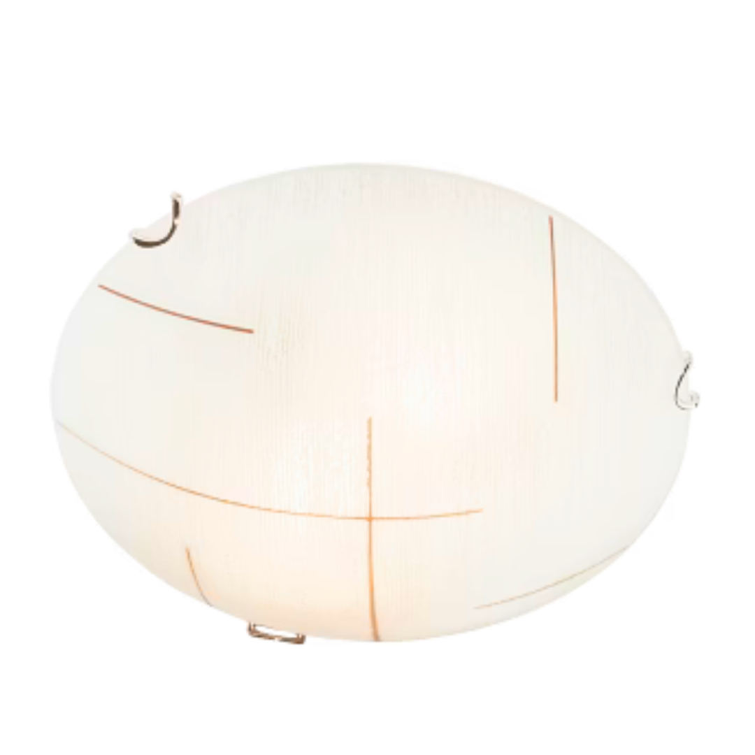Ceiling Fitting - Frosted Patterned Glass CFBS3401