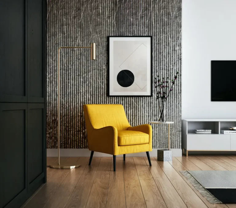 Wall Panel 3D Turkish Grey 130mmX2.4m