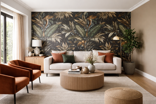 How to use Wallpaper and Paint together for that elevated look