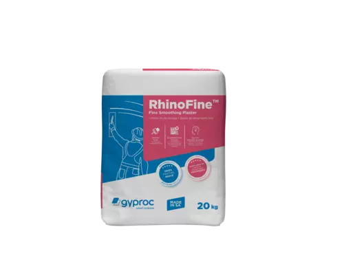 RhinoFine™ Smoothing Plaster 20 Kg