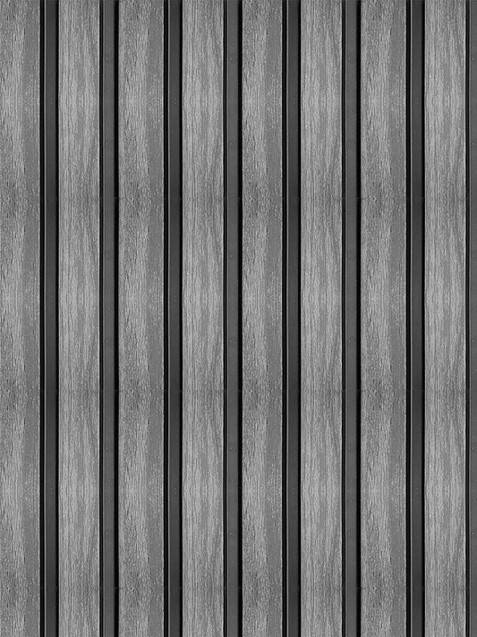 Wall Panel 3D Grey wood black