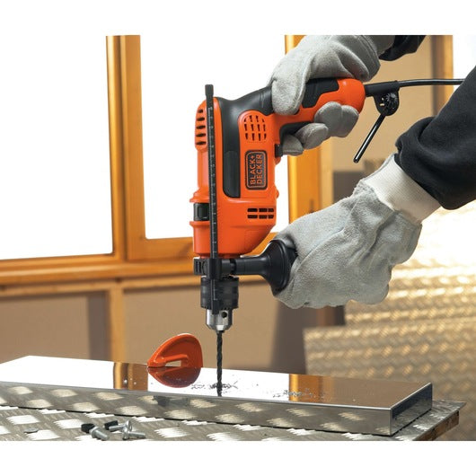710W Impact Drill with 13MM Steel Keyless Chuck Variable