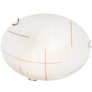 Ceiling Fitting - Frosted Patterned Glass CFBS3401