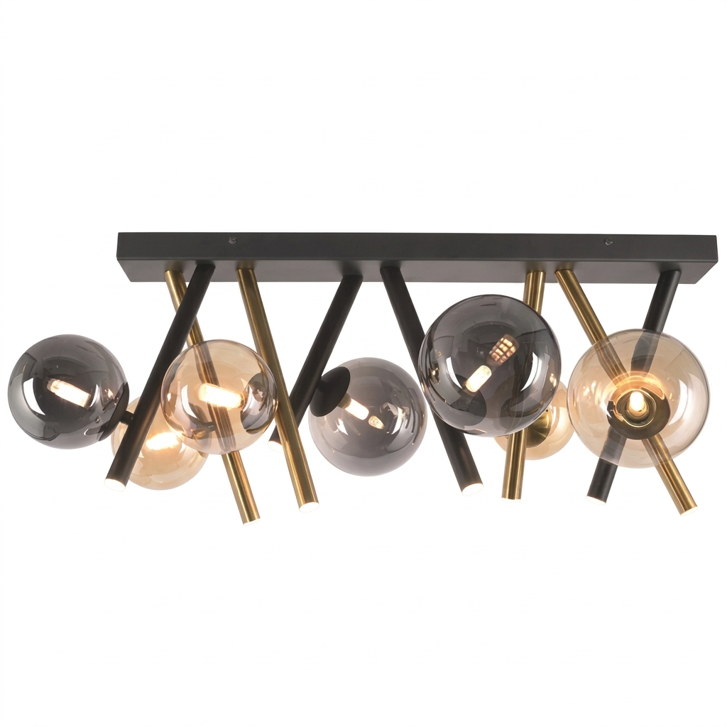 Ceiling fitting CF485 BK/GOLD