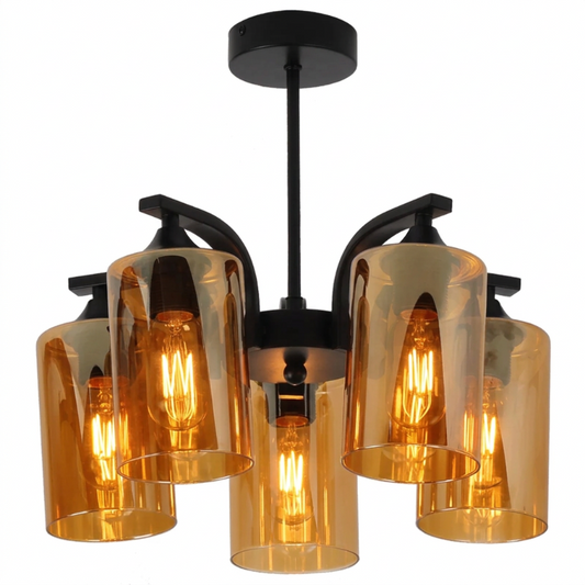 Chandelier CH709/5 BLACK