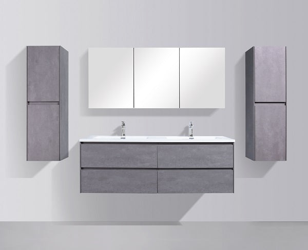 Cabinet Enzo Concrete Four Draw 1500MM