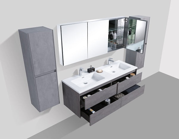 Cabinet Enzo Concrete Four Draw 1500MM