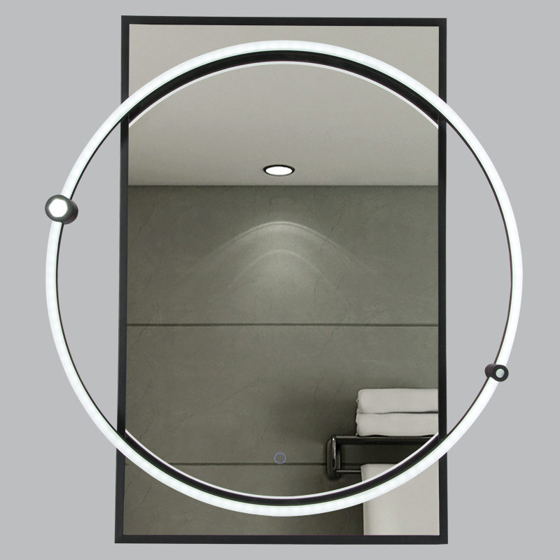 Led Mirror Black ML062