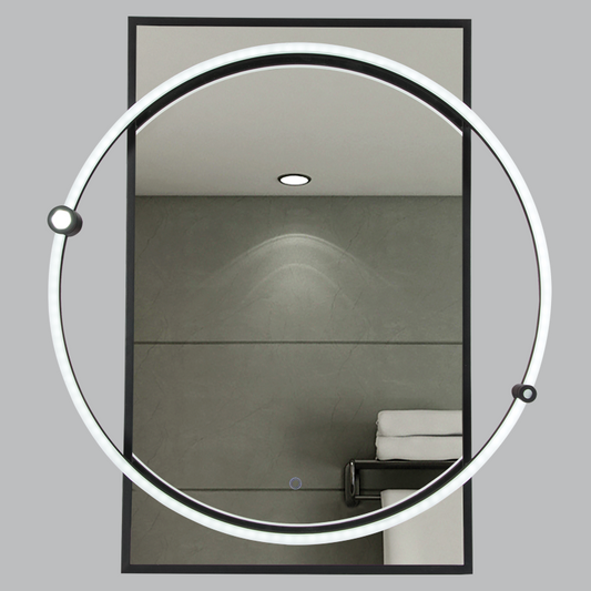 Led Mirror Black ML062