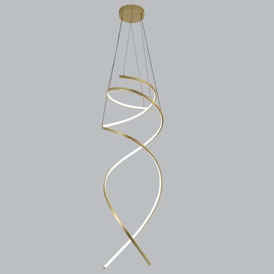 Metal and Acrylic Pendant with Remote Control Dimmable LED