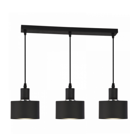 Metal Pendant PEN246/3 BLACK