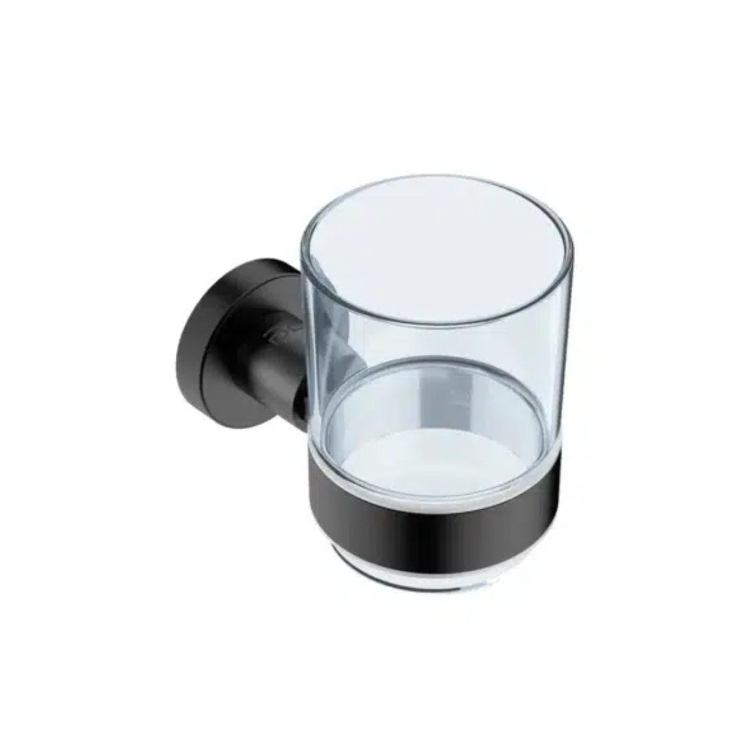 Glass Tumbler + Holder (4632)
