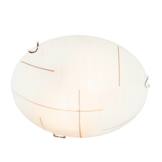 Ceiling Fitting - Frosted Patterned Glass CFBS3401