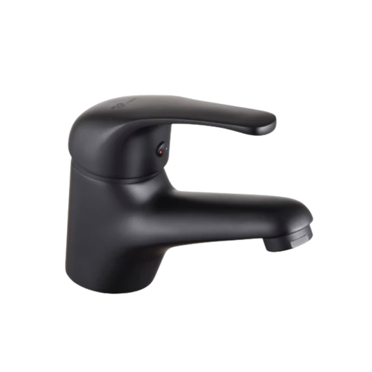 Cobra Zambezi Matte Black Basin Mixer Standard -ZM-951MB