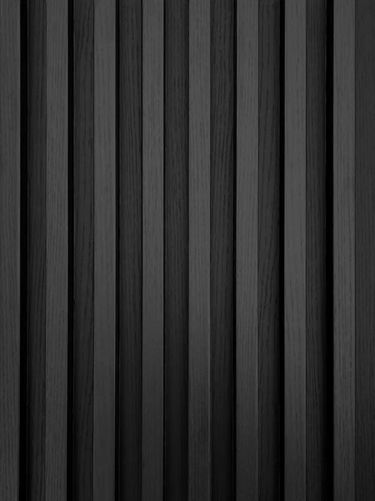 Wall Panel 3D Black Alpine 130mmX2.4m