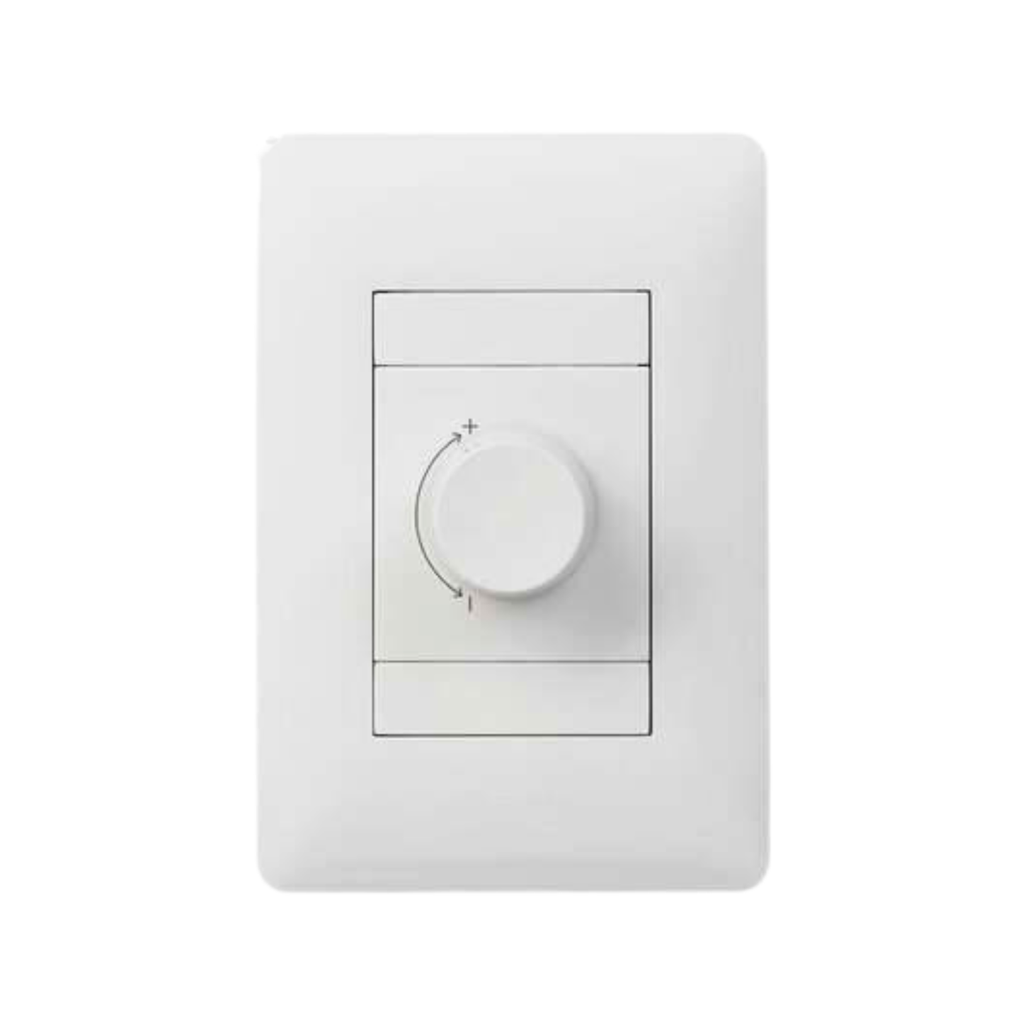 Ysalis 1 Lever Rotary Dimmer Switch White - PYD124WHT