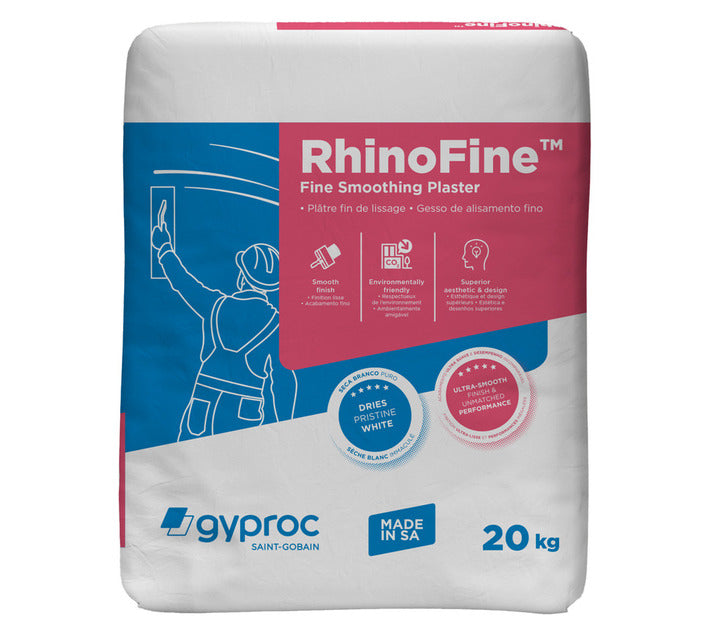 RhinoFine™ Smoothing Plaster 20 Kg