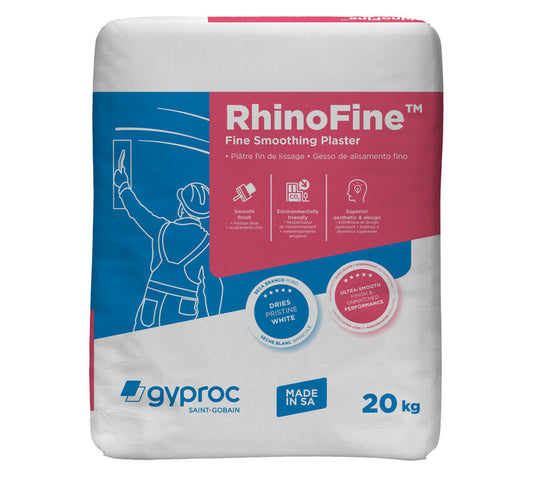 RhinoFine™ Smoothing Plaster 20 Kg